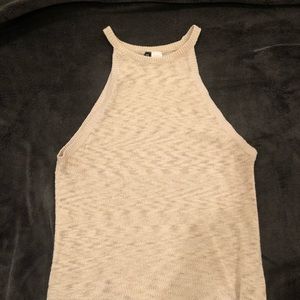 Halter top sweater
